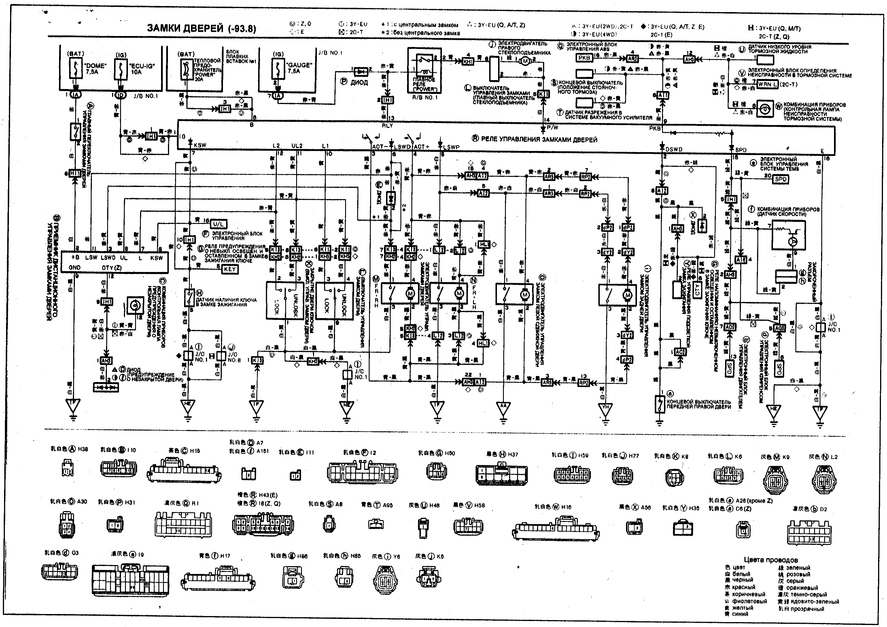 Toyota Townace Wiring Diagram